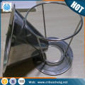 China supplier Stainless Steel Cone Coffee Filter / Coffee Maker strainer Coffee Dripper with Holder